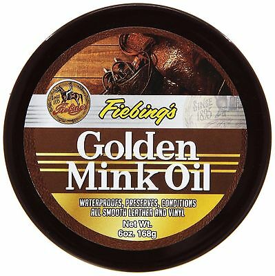 Fiebing's Golden Mink Oil Leather Conditioner 6oz